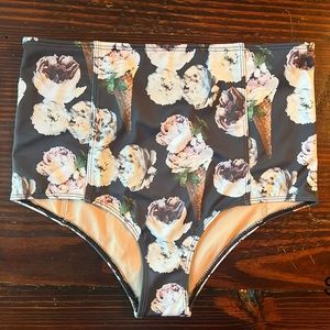 Kortni Jeane ice cream floral ALTERED